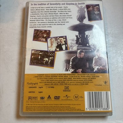 It Had to Be You (DVD, 1998) Natasha Henstridge, Michael Vartan Region 4