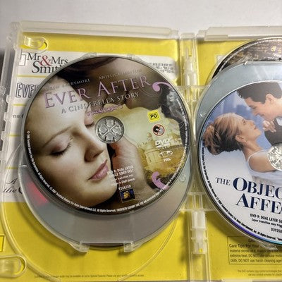Mr & Mrs Smith / Ever After / Object Of My Affection / Never Been Kissed DVD