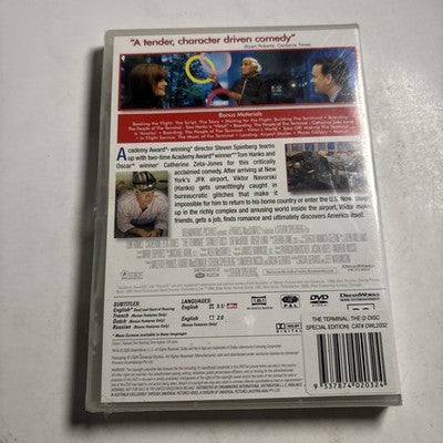 The Terminal (DVD, 2004) Tom Hanks Region 4 *New Sealed*
