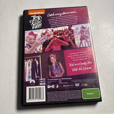 Jojo Siwa - My World (DVD, 2017) Region 4