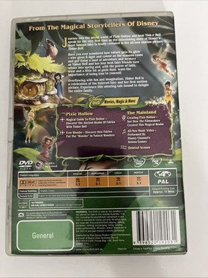 Tinker Bell (DVD, 2008) Disney Film Region 4