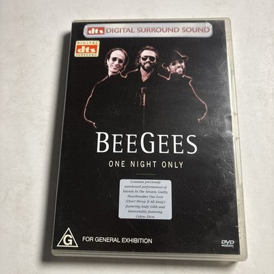 Bee Gees - One Night Only (DVD, 1997) All Regions