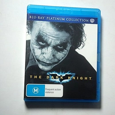 The Dark Knight (Blu-ray, 2008, 2-Disc) Christian Bale Region B