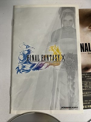 Final Fantasy X PS2 Sony PlayStation 2 NTSC-J Japanese Game Complete