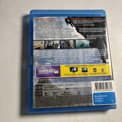 Point Break (Blu-ray, 2015) Luke Bracey Region B