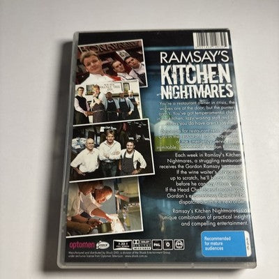 Ramsay's Kitchen Nightmares - Uk (DVD, 2005) Gordon Ramsay All Regions