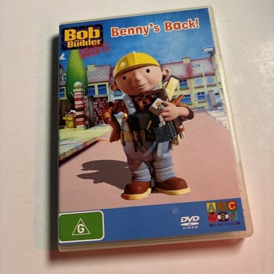 Bob the Builder - Benny's Back (DVD, 1999) Region 4