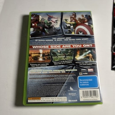 Marvel Ultimate Alliance 2 Xbox 360 Game PAL - Complete with manual