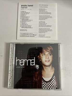 Wouter Hamel – Hamel (CD, 2007) Japan Bonus Track BSCJ-30105