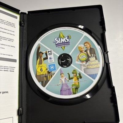 The Sims 3 Generations Expansion Pack PC Mac DVD-ROM