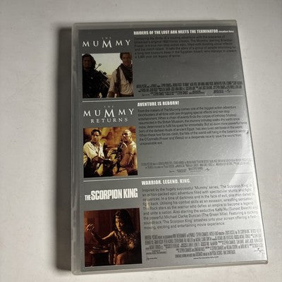 The Mummy / The Mummy Returns / The Scorpion King (DVD, 1999) Region 4