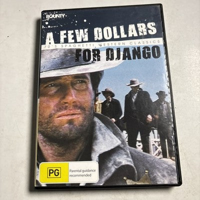 A Few Dollars for Django (DVD, 1966) Anthony Steffen, Gloria Osuna. Region 4