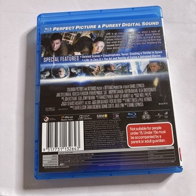 Life (Blu-ray, 2017) Jake Gyllenhaal, Ryan Reynolds All Regions