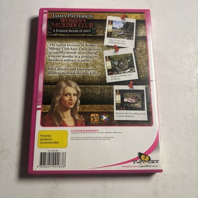 James Patterson: Women's Murder Club - A Darker Shade of Grey PC CDROM Puzzle