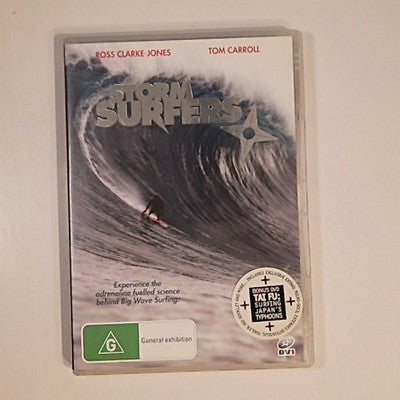 Storm Surfers (DVD, 2008, 2-Disc) Ross Clarke-Jones, Tom Carroll All Regions
