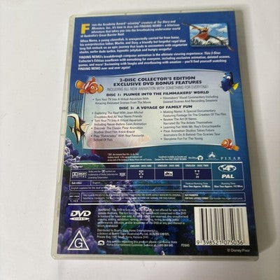 Finding Nemo (DVD, 2003) Disney Pixar Region 4
