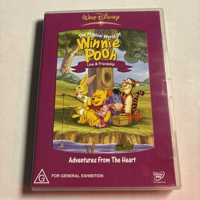 The Magical World of Winnie the Pooh - Love & Friendship (DVD, 2004) Region 4