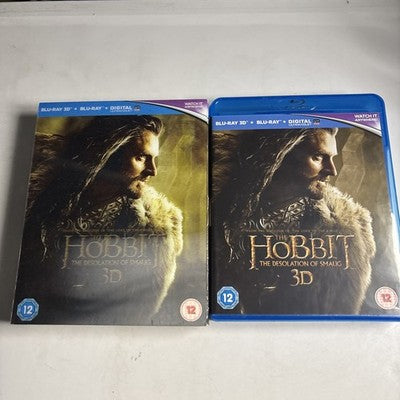 The Hobbit: The Desolation Of Smaug 3D (Blu-ray 3D, 2013) Region B