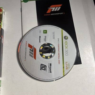 Forza Motorsport 3 - Xbox 360 Game [PAL] 2 Disc Set - With Manual