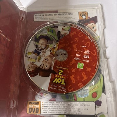Toy Story 2 (Special Edition, DVD, 1999) Disney Pixar Region 4