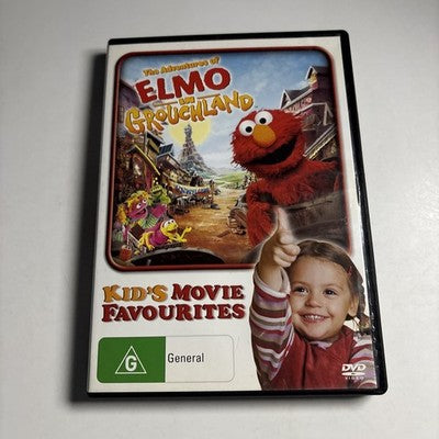 Elmo in Grouchland (DVD, 1999) Region 4 NEW