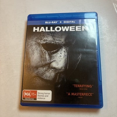 Halloween (Blu-ray, 2018) Jamie Lee Curtis, Toby Huss, Drew Scheid, Region B