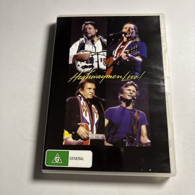 The Highwaymen Live! (DVD, 2006) Johnny Cash All Regions NEW