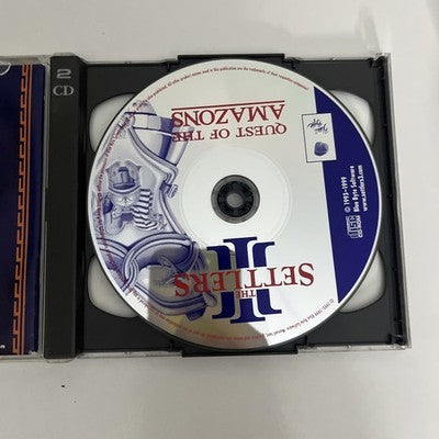 The Settlers III + Quest Of The Amazons Expansion PC CD-ROM Game