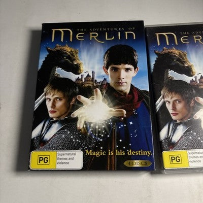 The Adventures of Merlin : Series 1 (DVD, 2008) John Hurt, Angel Coulby Region 4