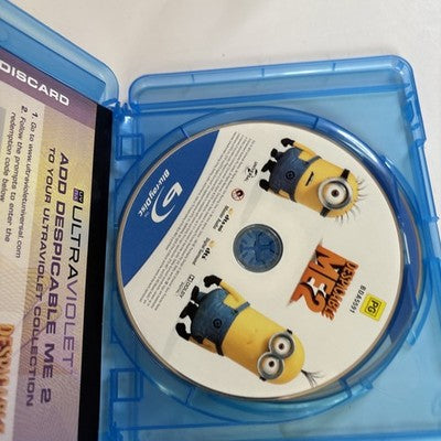Despicable Me 2 In 3D (Blu-ray 3D, 2013) All Regions