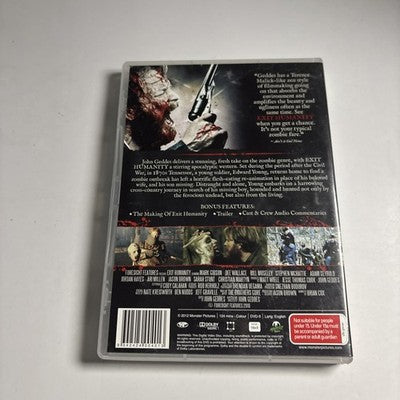 Exit Humanity (DVD, 2011) Bill Mosley, Dee Wallace, Region 4 NEW