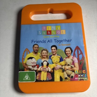 Play School - Friends All Together (DVD, 2009) Region 4