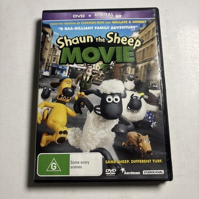 Shaun the Sheep Movie (DVD, 2015) Region 4