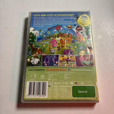 Moshi Monsters - The Movie (DVD, 2014) Region 4,2