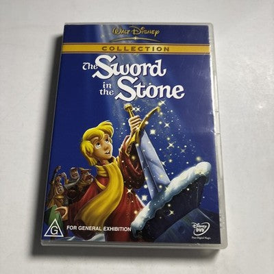 The Sword in the Stone (DVD, 1963) Disney Region 4