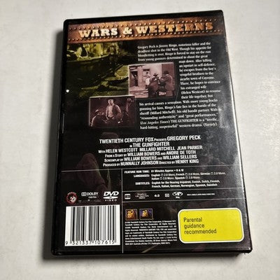 The Gunfighter (DVD, 1950) Gregory Peck Region 4
