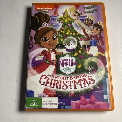 Nella the Princess Knight - The Knight before Christmas (DVD, 2017) Region 4 NEW