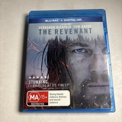 The Revenant (Blu-ray, 2015) Leonardo DiCaprio, Tom Hardy Region B