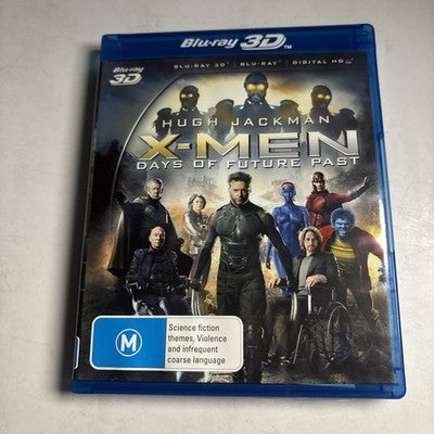 X-Men - Days of Future Past 3D (Blu-ray 3D, 2014) Hugh Jackman Region B