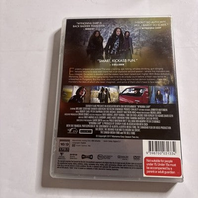 Wynonna Earp : Season 2 (DVD, 2017) Region 4