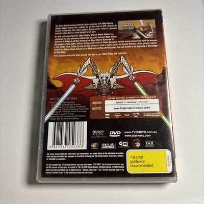 Star Wars - Clone Wars : Volume 2 (DVD, 2003) Region 4