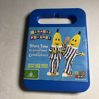 Bananas in Pyjamas - Story Time / It's Games Time / Celebration (DVD, 2005)
