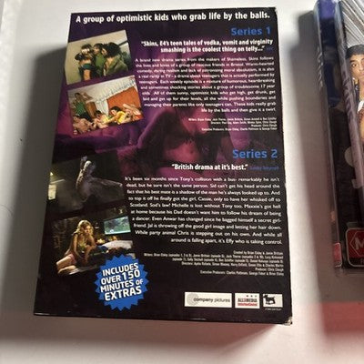 Skins Complete Series 1 & 2 (DVD, 2007) Region 4