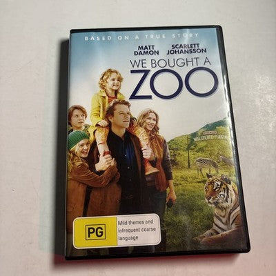 We Bought a Zoo (DVD, 2011) Matt Damon, Scarlett Johansson, Region 4 NEW