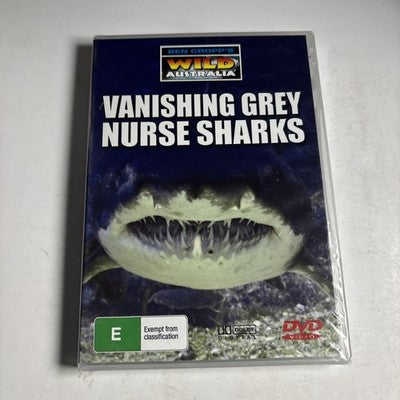 Wild Australia Vanishing Grey Nurse Sharks DVD Region All *New Sealed*
