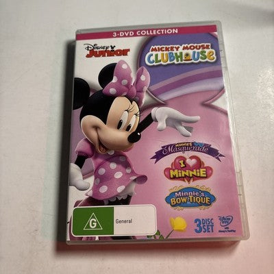 Mickey Mouse Clubhouse / I Love Minnie / Minnie's Masquerade DVD Region 4
