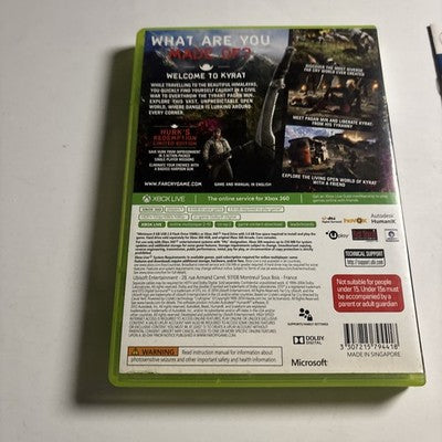 Far Cry Farcry 4 Limited Edition - Xbox 360 Game Complete with Manual - PAL