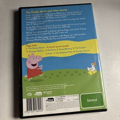 Peppa Pig - The Golden Boots (DVD, 2015) Region 4