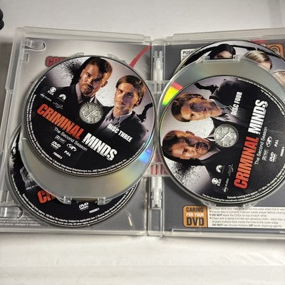 Criminal Minds : Season 2 (DVD, 2006) Region 4