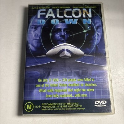 Falcon Down (DVD, 2000) William Shatner, Judd Nelson Region 4